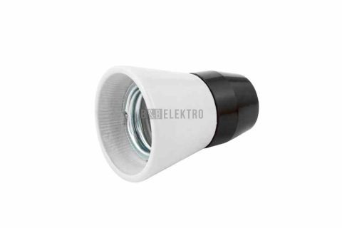 Objímka keramická E27, typ: P-1-A (1332-146) - kombinovaná 1000133 eleman