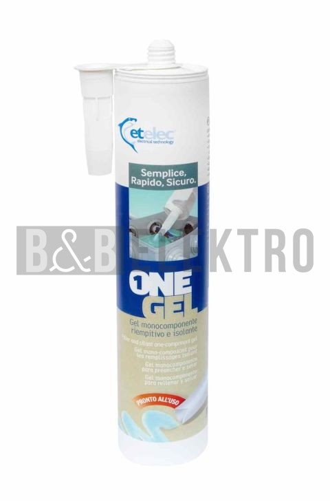 Jednosložkový silikonový GEL ONEGEL, 300ml pro elektro spoje
