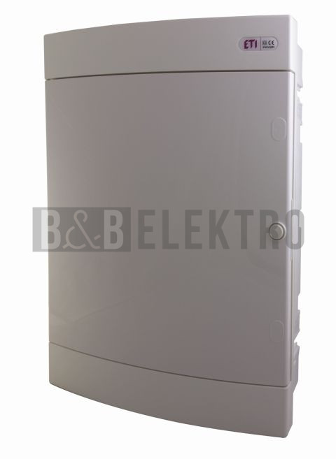 Rozvodnice 54-modulů pod omítku (3x18M) DIDO-E ECM 3x18PO bílá dvířka IP40 ETI 001101048