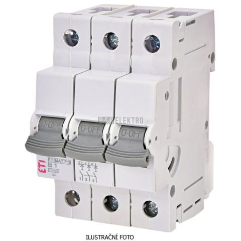 Jistič 16A, ETIMAT 16/3/B (10kA) ETI 001901310