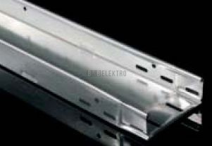 Žlab kabelový neděrovaný s integrovanou spojkou  NKZIN 100X125X0.70 S zinkování Sendzimir