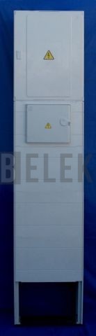 Sestava HELGA 2H-N (ER212+ZS16) elektroměrová a zásuvková skříň pro ČEZ, E.ON v pilíři