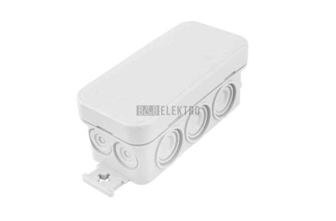 Krabice F6 - MiniBOX IP55 rozbočovací, s naklapávacím víčkem, 90x43x40mm typ 3050 famatel