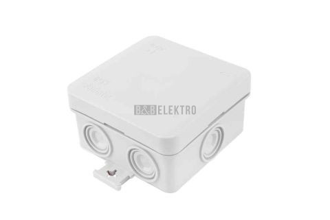 Krabice F8 - MiniBOX IP55 rozbočovací, s naklapávacím víčkem, 75x75x40mm typ 3051 famatel