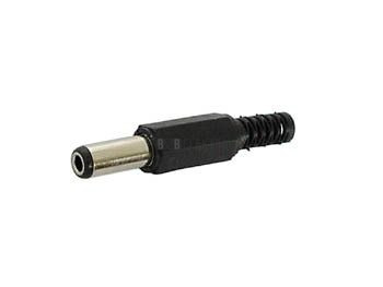DC souosá vidlice 2,1 / 5,5mm, 14mm na kabel