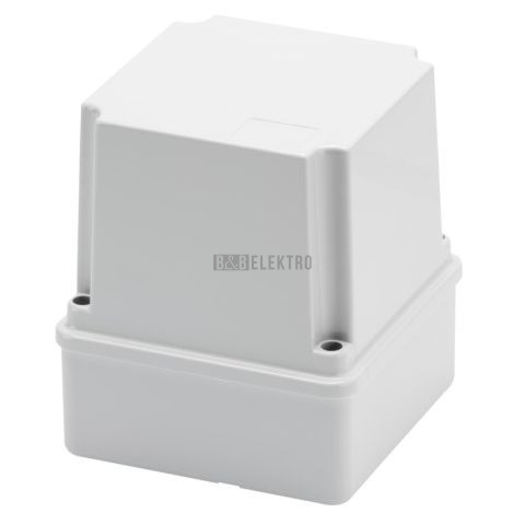 Krabice rozbočovací na omítku hladká s plným vysokým víkem IP56 100x100x120mm GW44214 Gewiss