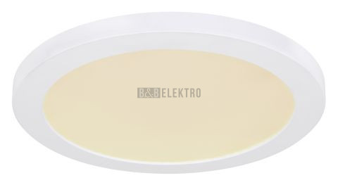 Svítidlo GLOBO 12379-24W LASSE, LED 1x24W 1900lm 3000-6000K, bílý plast, stropní