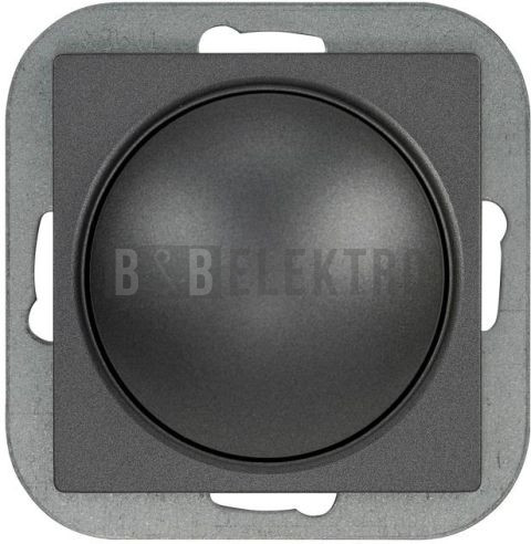 Stmívač odporový PREMIUM DIM M-G, barva grafitová, bez rámečku, Greenlux GXKP440