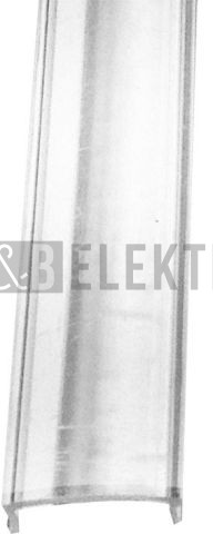 Difusor CV-PROFIL CL E+F čirý pro AL profily k montáži LED pásků v délce 2m GXLP014