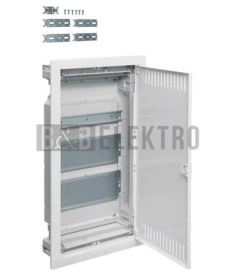 Rozvodnice HAGER-VU36NWB multimediální zapuštěná Volta36 s montážním panelem