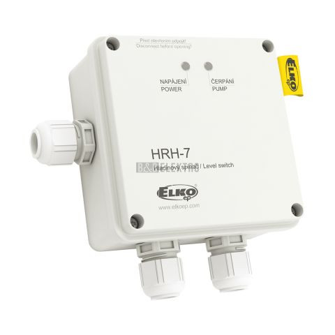 Hladinový spínač v krytí IP65 HRH-7 Elko EP