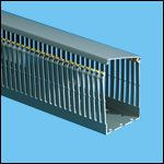 Kanál rozvaděčový T1-EF 60x80mm G1128 s úzkou perforací šedá barva