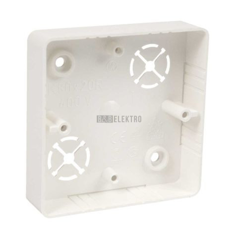 Krabice přístrojová lištová LK 80X20R/1