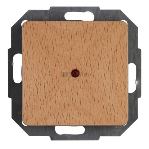 Ontario vypínač s kontrolkou buk přírodní dřevo 6196.3108.0 Kopp