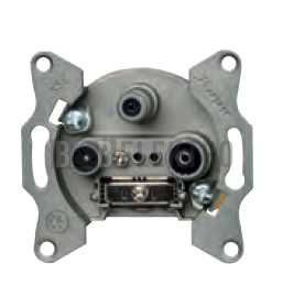 Kopp zásuvka TV+R+SAT koncová pro designové řady HK 9164.0000.2