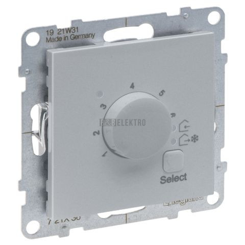 Suno pokojový termostat, barva hliník, Legrand 721336