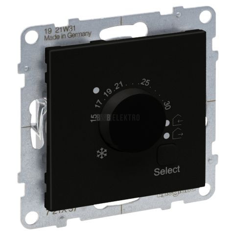 Suno termostat pro podlahové topení, černá, Legrand 721437