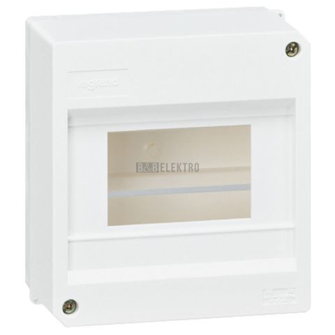 Rozvodnice   6-modulů na omítku IP30 Legrand typ 01358 Ekinoxe TX bílá bez dvířek
