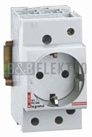 LG-4285 ZÁSUVKA 2P+T 16A SCHUKO CLON.