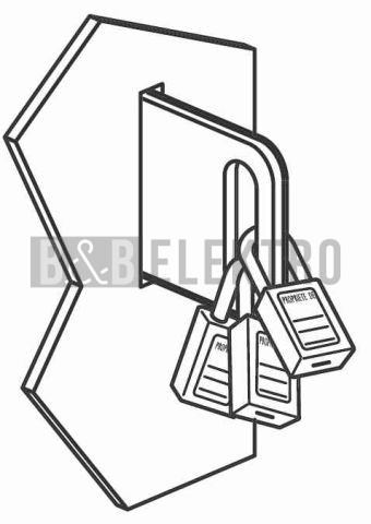 LG-36513 UZAMYKACÍ PRVEK INOX PRO ZÁMKY