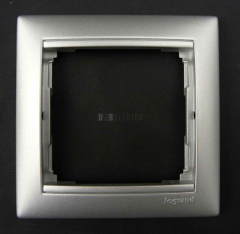 Valena rámeček 1násobný stříbrná typ 770151 Legrand