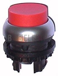 M22-DH-R tlačítko zvýšené bez aretace červené