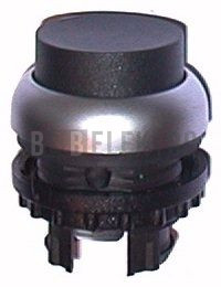 M22-DH-S tlačítko zvýšené bez aretace černé