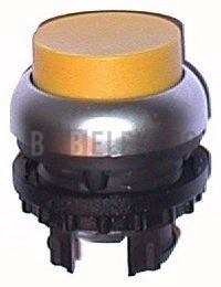 M22-DH-Y tlačítko zvýšené bez aretace žluté