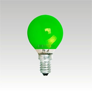 Žárovka E14,  40W ATF 240V 40W E14 GREEN Narva