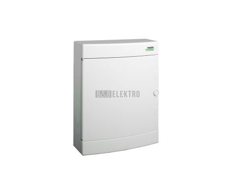 Rozvodnice 24-modulů na omítku PNS 24W, bílé dveře, NOARK 101507