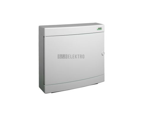 Rozvodnice 36-modulů na omítku 2x18M IP40 PNS 2x18W plastové bílé dveře NOARK 101508