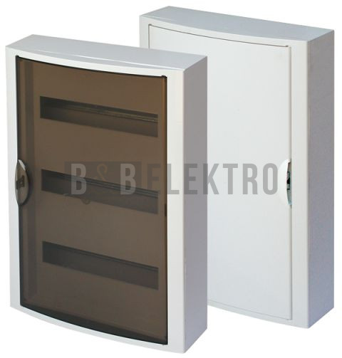 Rozvodnice  42-modulů na omítku 3x14M RZG-N-3T42 plastová průhledné dveře OEZ:40591