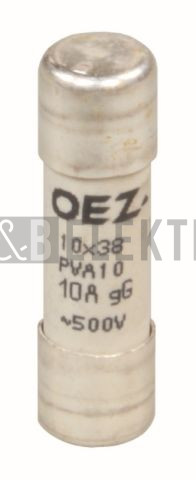 Pojistka válcová 2A PVA10 aM 10x38mm OEZ:40761