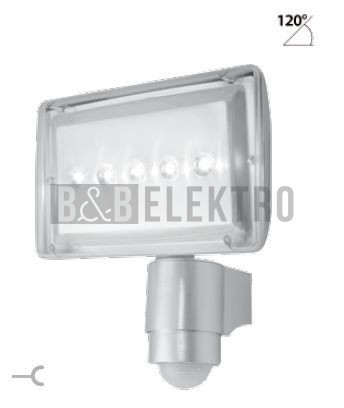 Svítidlo LED  15W reflektor s čidlem pohybu VANA LED 5LED-15W SLV15HP/CH hliníkové Panlux
