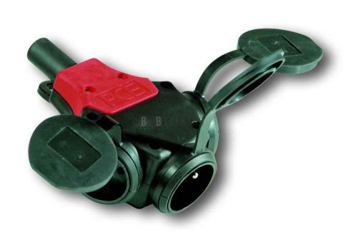 Spojka gumová 24311-sw trojnásobná 3x16A/250V IP44 