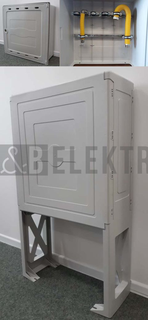 Podstavec pilíře HUP PTX600+ plast bez plynoměrové skříně PROM