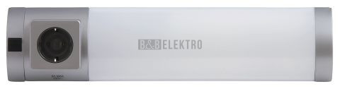 Svítidlo RABALUX 2326 Soft, nástěnné svítidlo se zářivkou, stříbrná