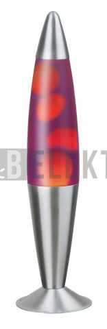 Svítidlo RABALUX 4106 Lollipop 2, magma lampa, oranžová/fialová