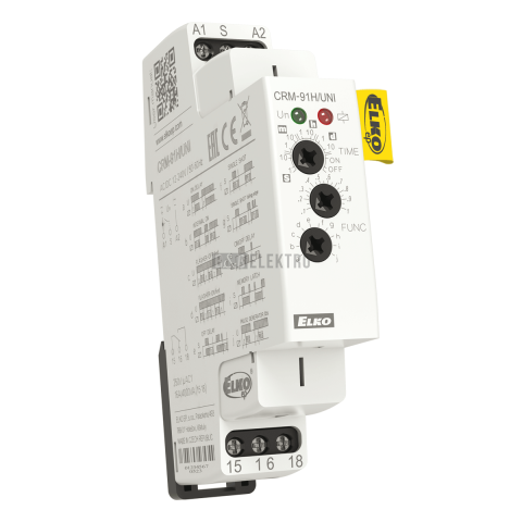 Elko CRM-91H/UNI Multifunkční časové relé  AC/DC 12-240V
