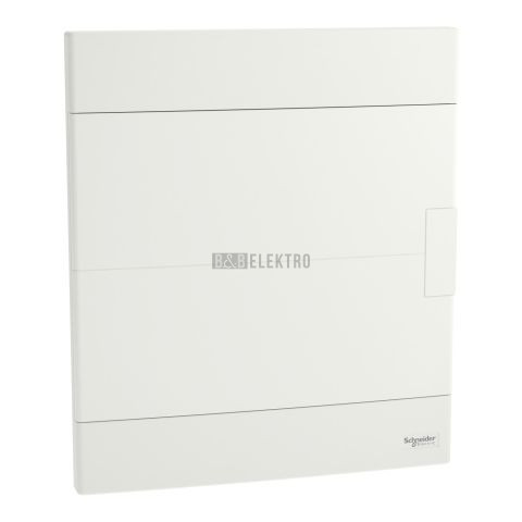 Rozvodnice 24-modulů pod omítku (2x12M) EASY9 EU bílé plné dveře Schneider Electric EZ9EUB212