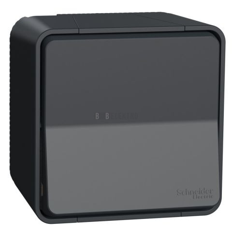 Mureva Styl MUR35023 Kompletní přepínač křížový č.7, IP55, povrchový, Antracit