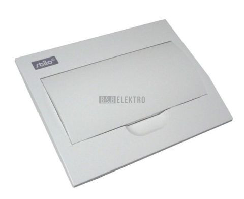 Rozvodnice  12-modulů pod omítku IP30 bílá, bílé dvířka STI462-12 stilo