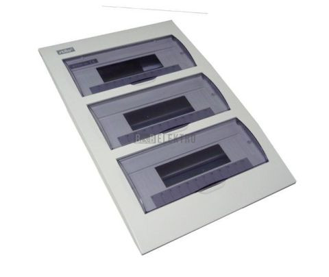 Rozvodnice  36-modulů pod omítku IP30 bílá,průhledná dvířka STI611-36 stilo