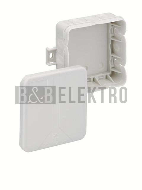 Krabice rozbočovací Q 12-L prázdná IP20 85x85x37mm šedá Spelsberg 33491201