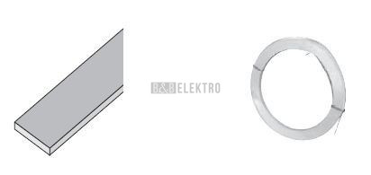 Páska zemnící FeZn 20x3 (0,48 kg/m)              /kg/  (Páska 20x3)