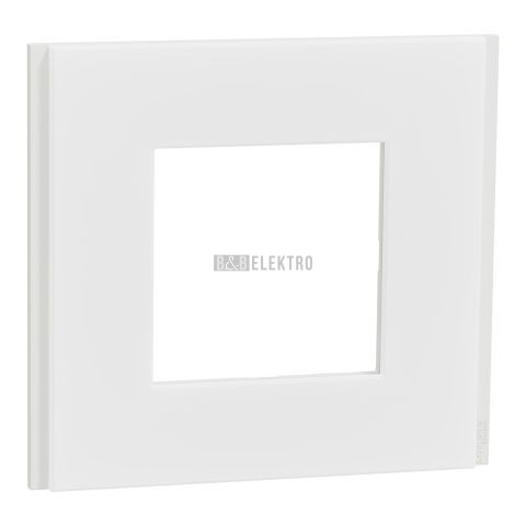 Unica Deco NU600279 Rámeček jednonásobný Translucent white Schneider