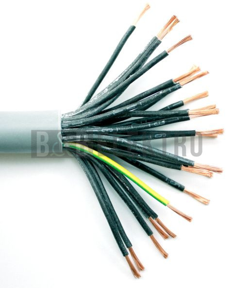 Kabel YSLY-JZ 25 x 0,75 ovládací měděný pro pevné i pohyblivé uložení